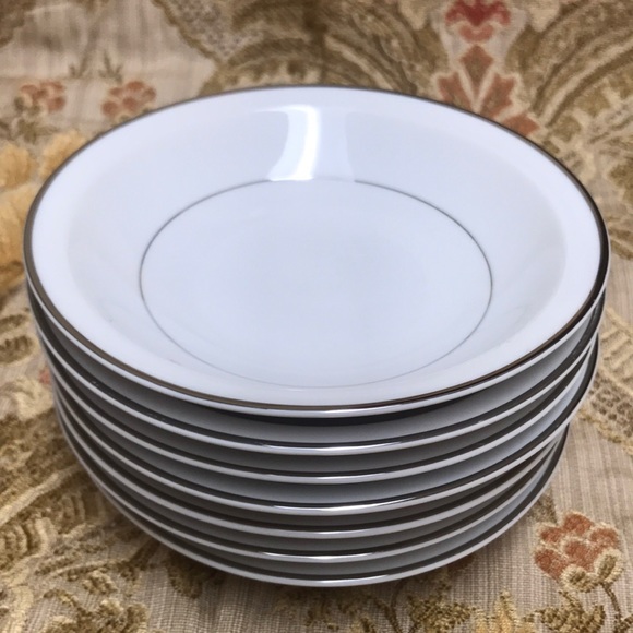 7 Ashcraft Fine China “Eternally Yours” 5812 Berry / Dessert Bowls Made in Japan - Picture 2 of 7